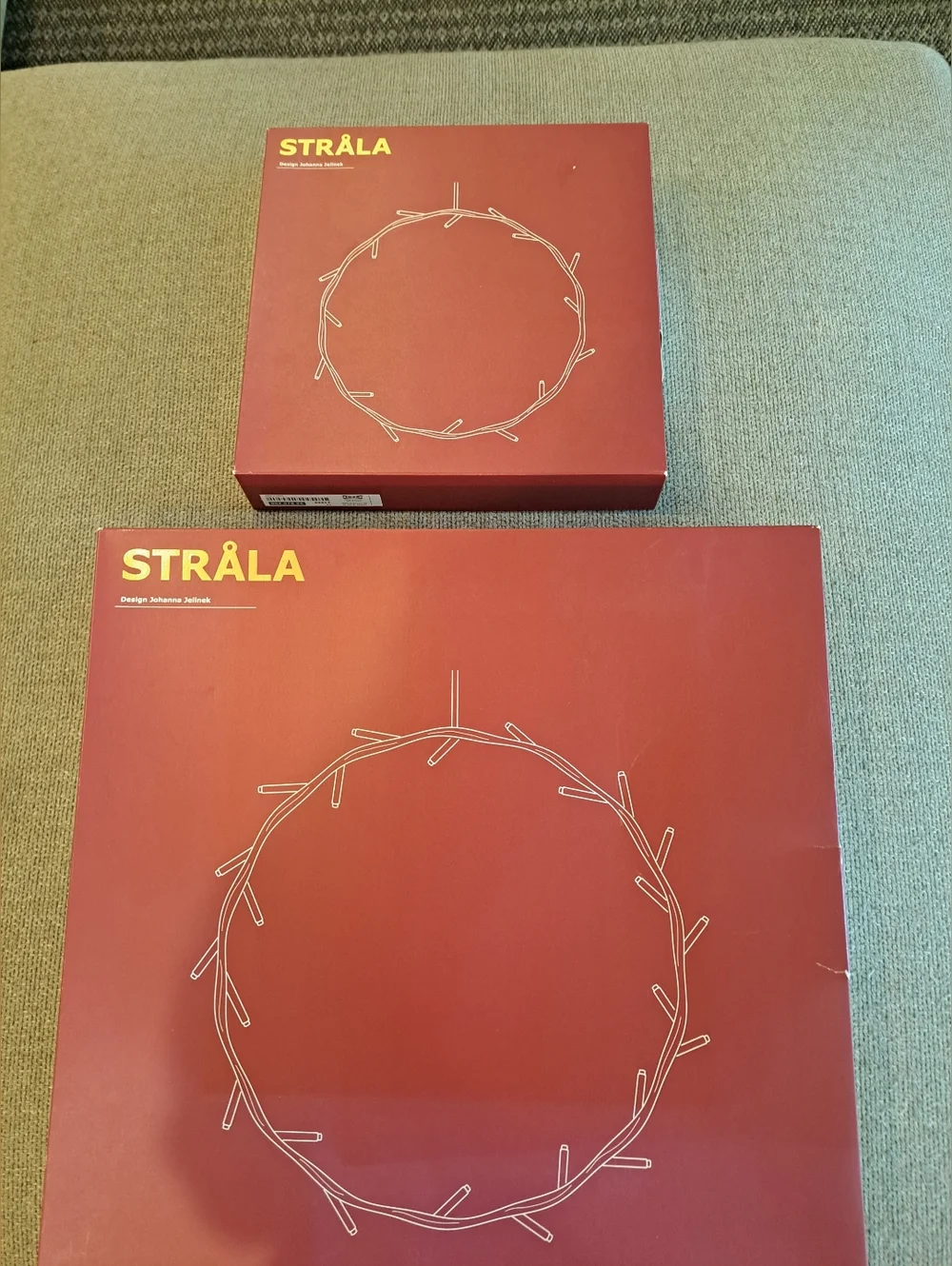 2 STRÅLA LED pendant lamps from IKEA.  11